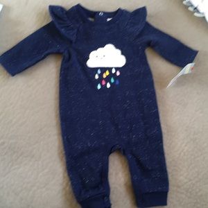 rainbow baby pajamas